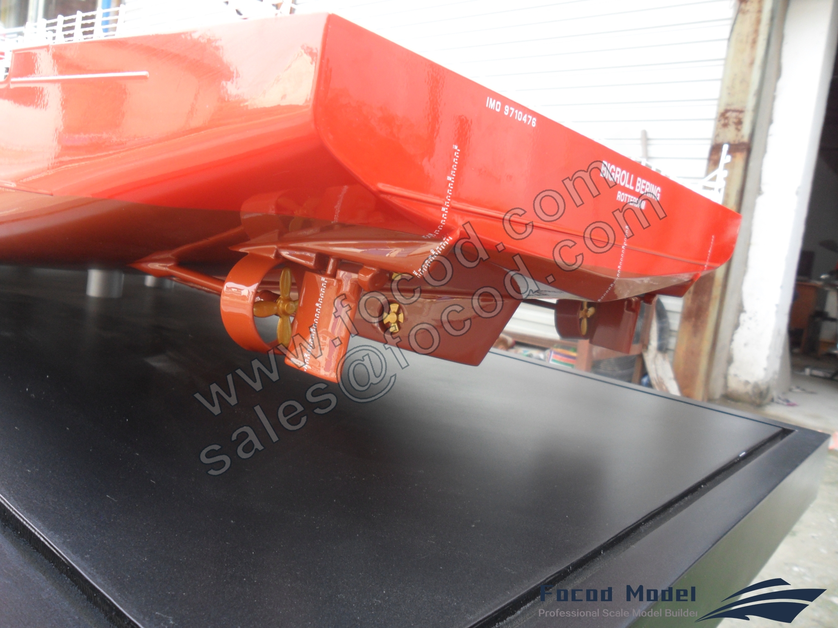 custom made model of 173m Heavy Load Carrier Bigroll Bering
